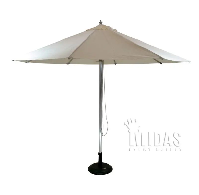 9′ ALUMINUM Market Umbrella NATURAL