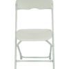 Champ Steel/Plastic Folding Chair - Bright White - Image 2